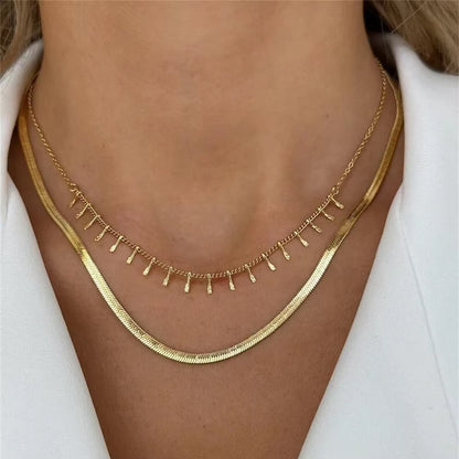 Vintage Punk Gold-plate Thick Chain Head Portrait Coin Pendant Necklace For Women